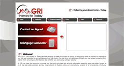 Desktop Screenshot of grihomes.net